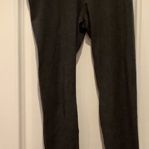 HUE Black Ultra Leggings Size XL Extra Large Gray Heather $40 NEW WITH TAGS